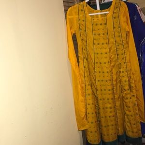 Indian/Pakistani Pishwas Style Shirt with plazo